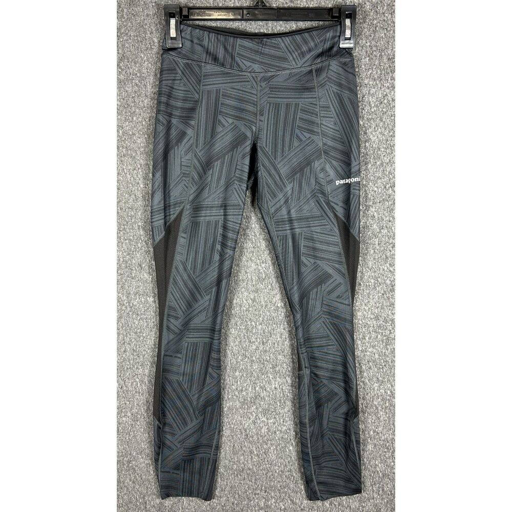 Patagonia Women's Endless Run Tights Geometric Print XS